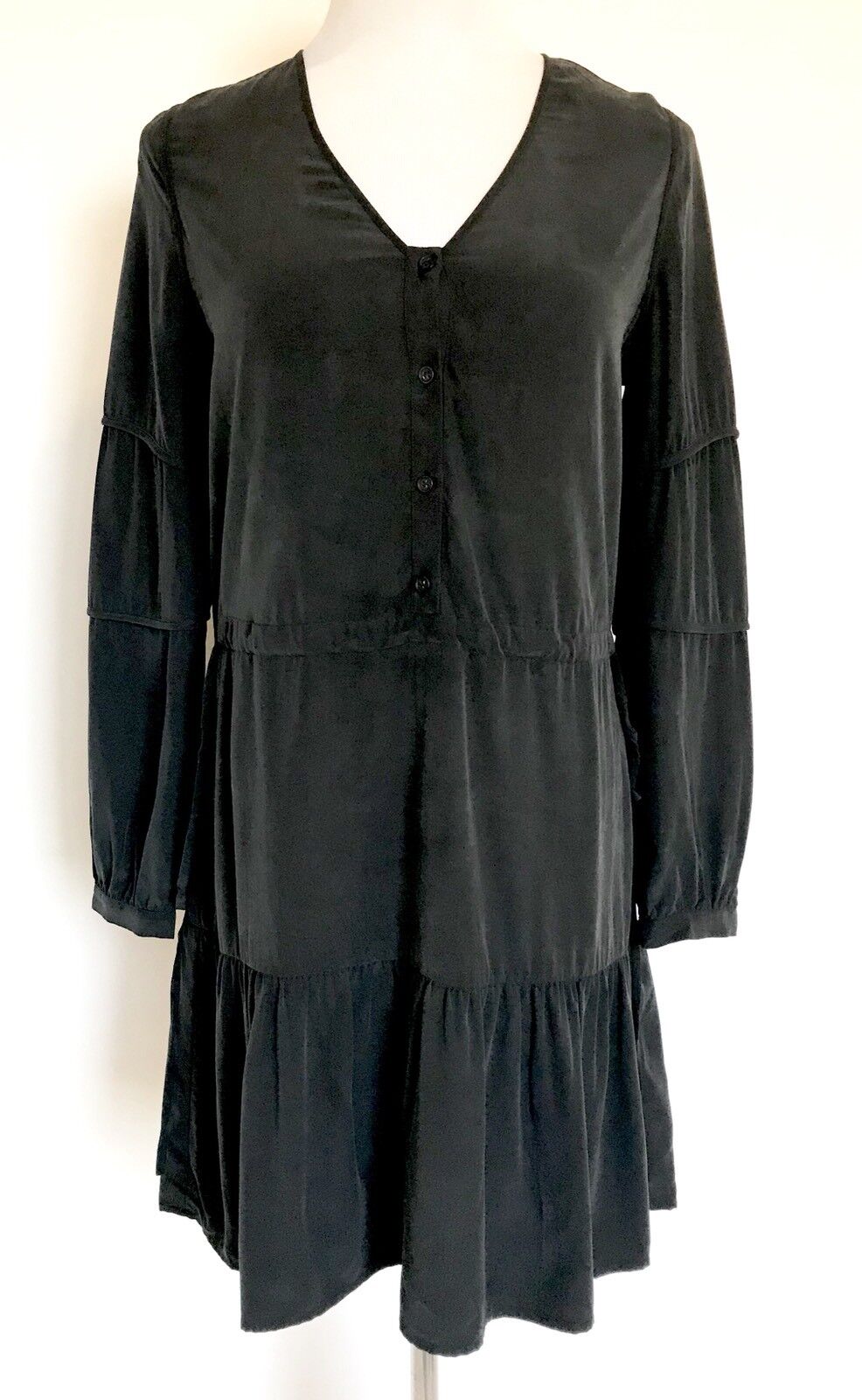 AllSaints Black Nora  Dress Retail $268 Price $79 NWT All Saints Size 4