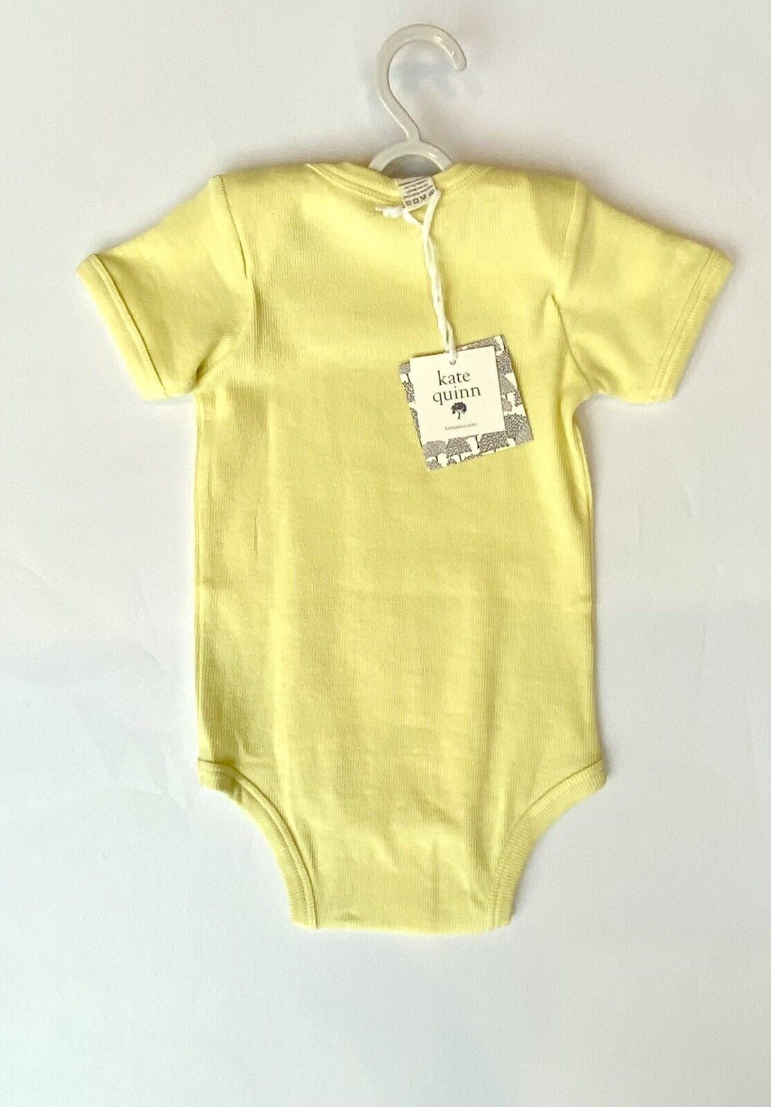 Kate Quinn Organic Cotton Bodysuit Endive YellowRetail $20 Price $16 12-18 M
