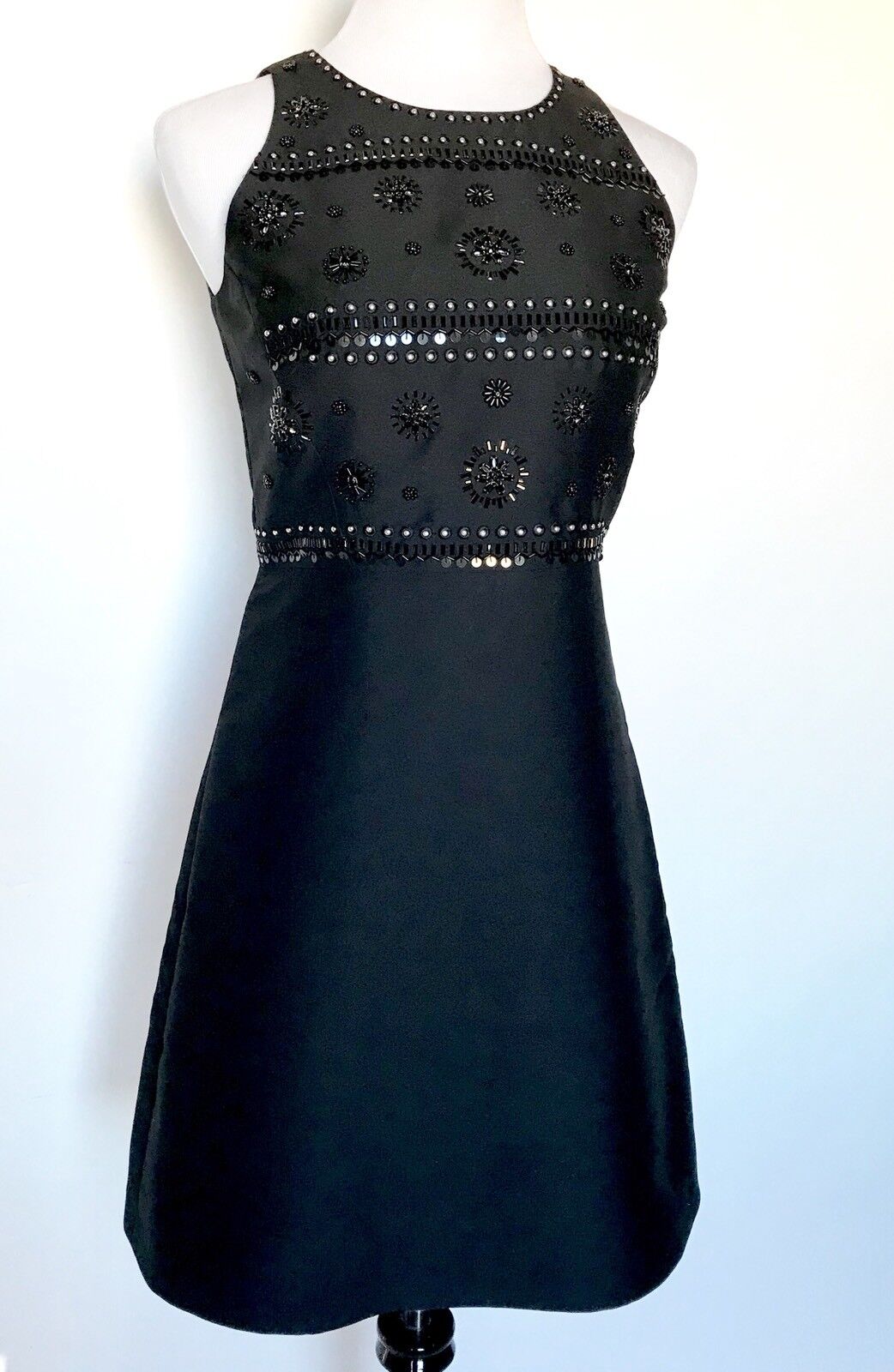 Kate Spade Black Sequin Formal Dress. NWT Retail $498 Price $265 Size 6