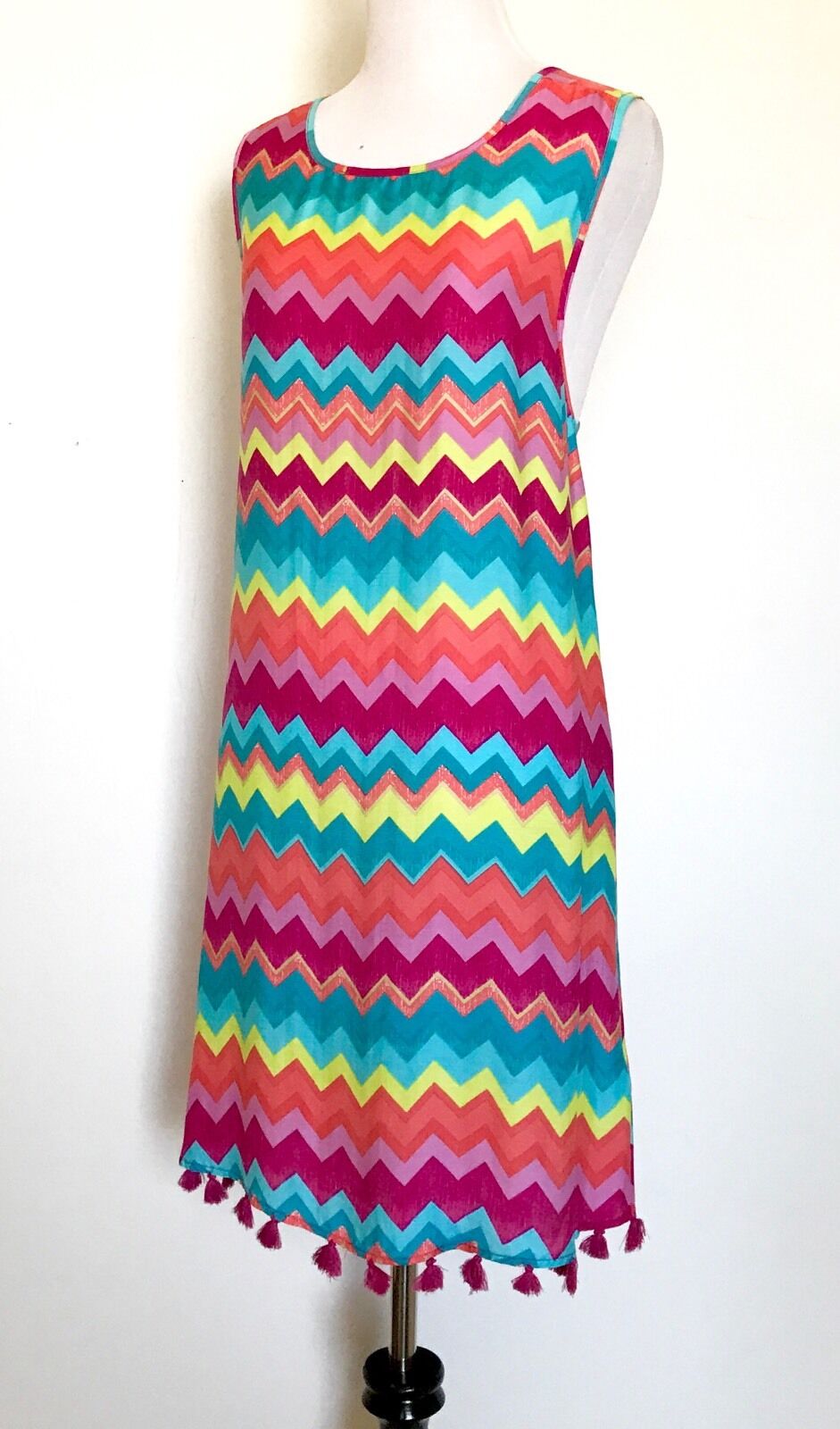 Seafolly Silk Mix  Swim Cover Up Dress NWT Retails $132 Price $39 XS