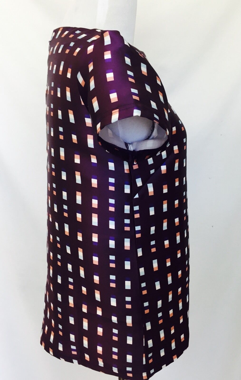 Kingdom And State  Purple Block Blouse. Size S NWT Retails $46.97 Price $22