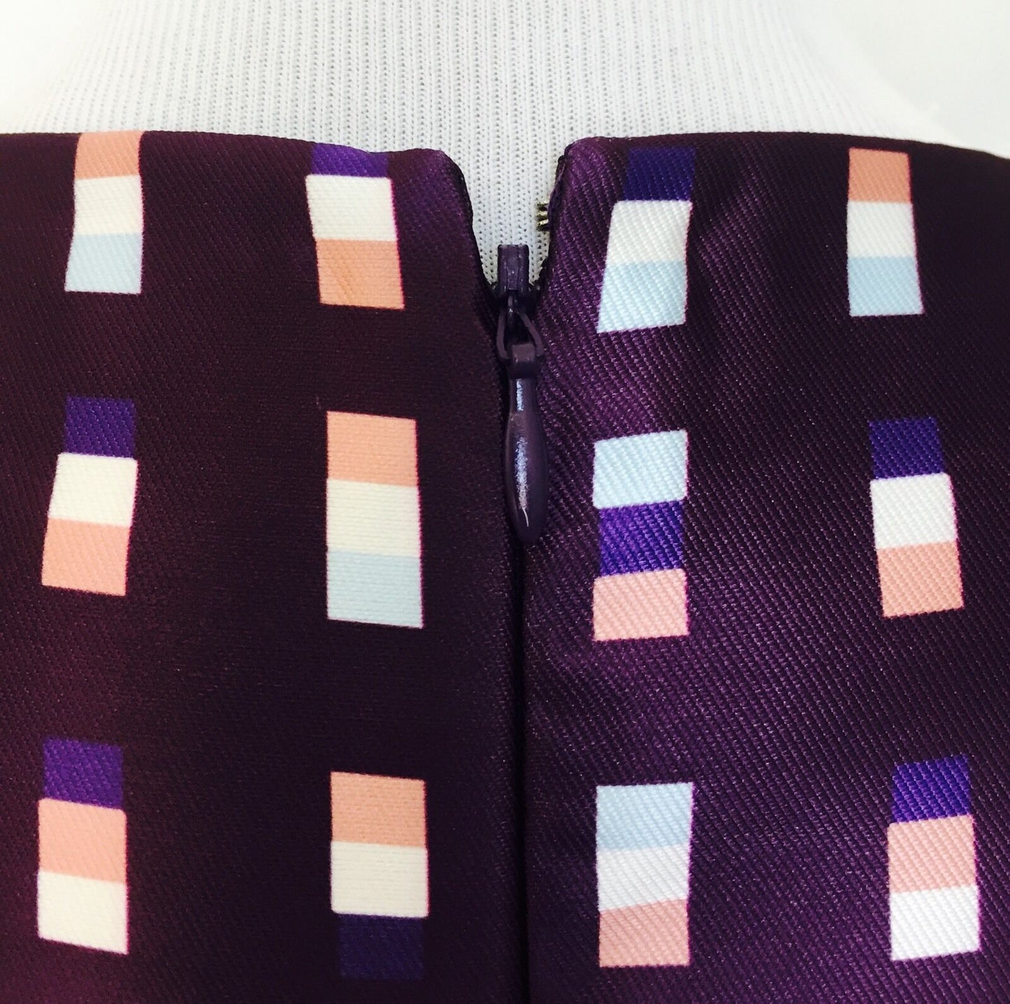 Kingdom And State  Purple Block Blouse. Size S NWT Retails $46.97 Price $22
