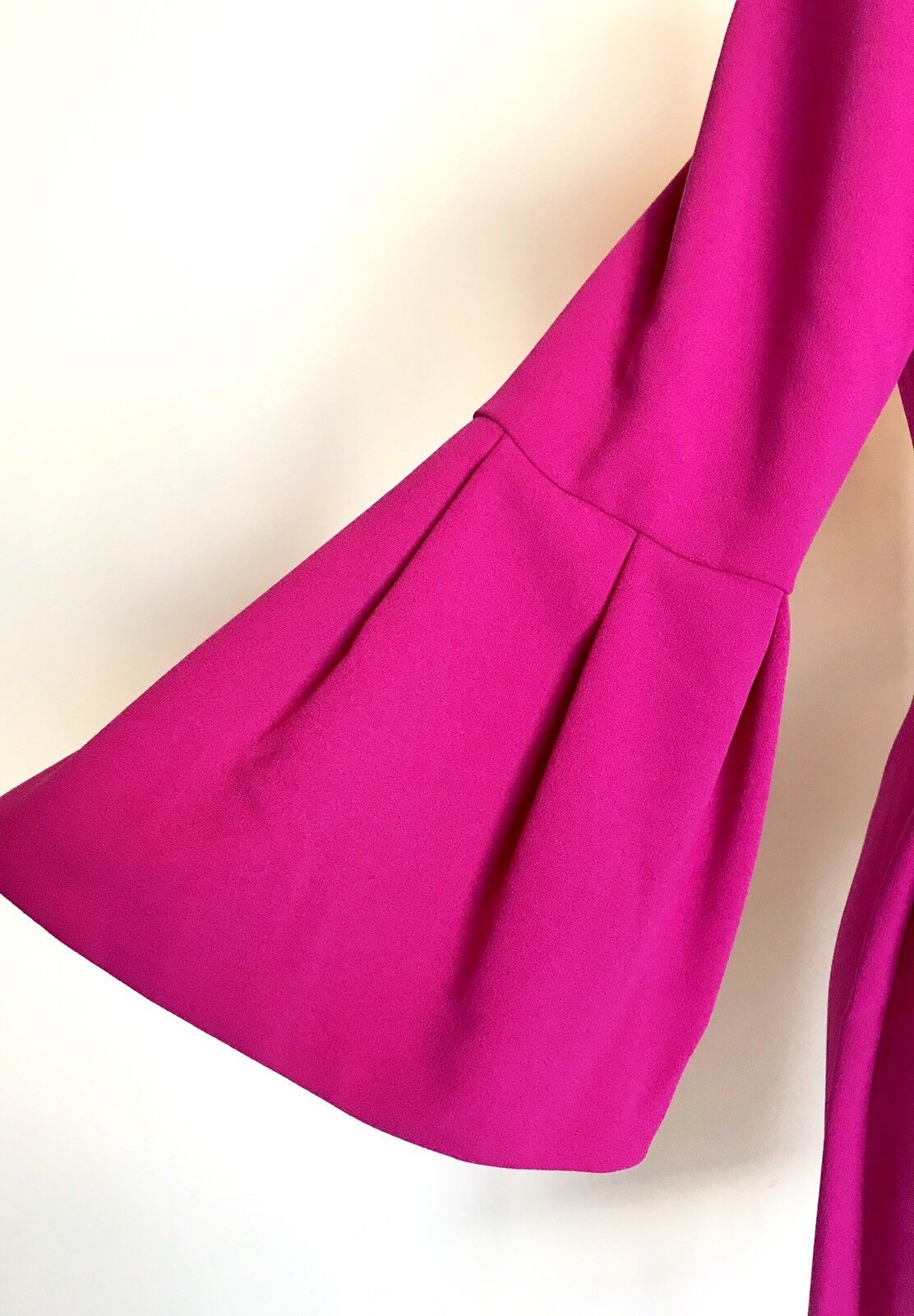 Eliza J Fusia Pink  Bell Sleeve Dress NWT Retails $148 Price $69 Size 2