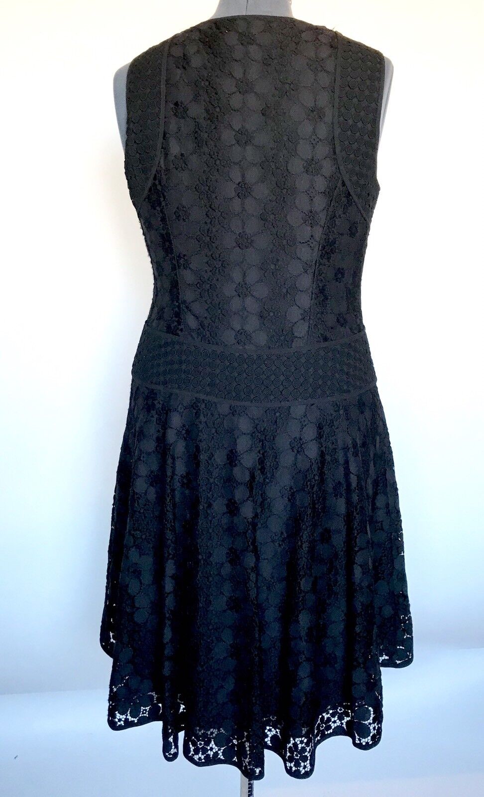 Diane Von Furstenberg Black Fiorenz Dress. NWT Retail $398 Price $198 Size 14