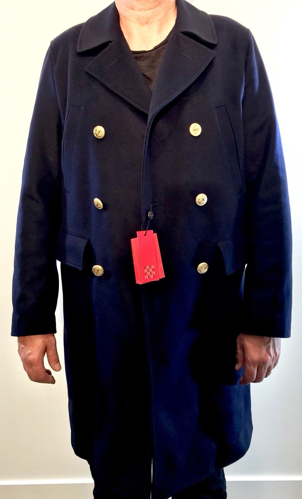 Carolina Herrera Men’s Military Style Coat. Retails $1,145 Price $395 NWT Size L
