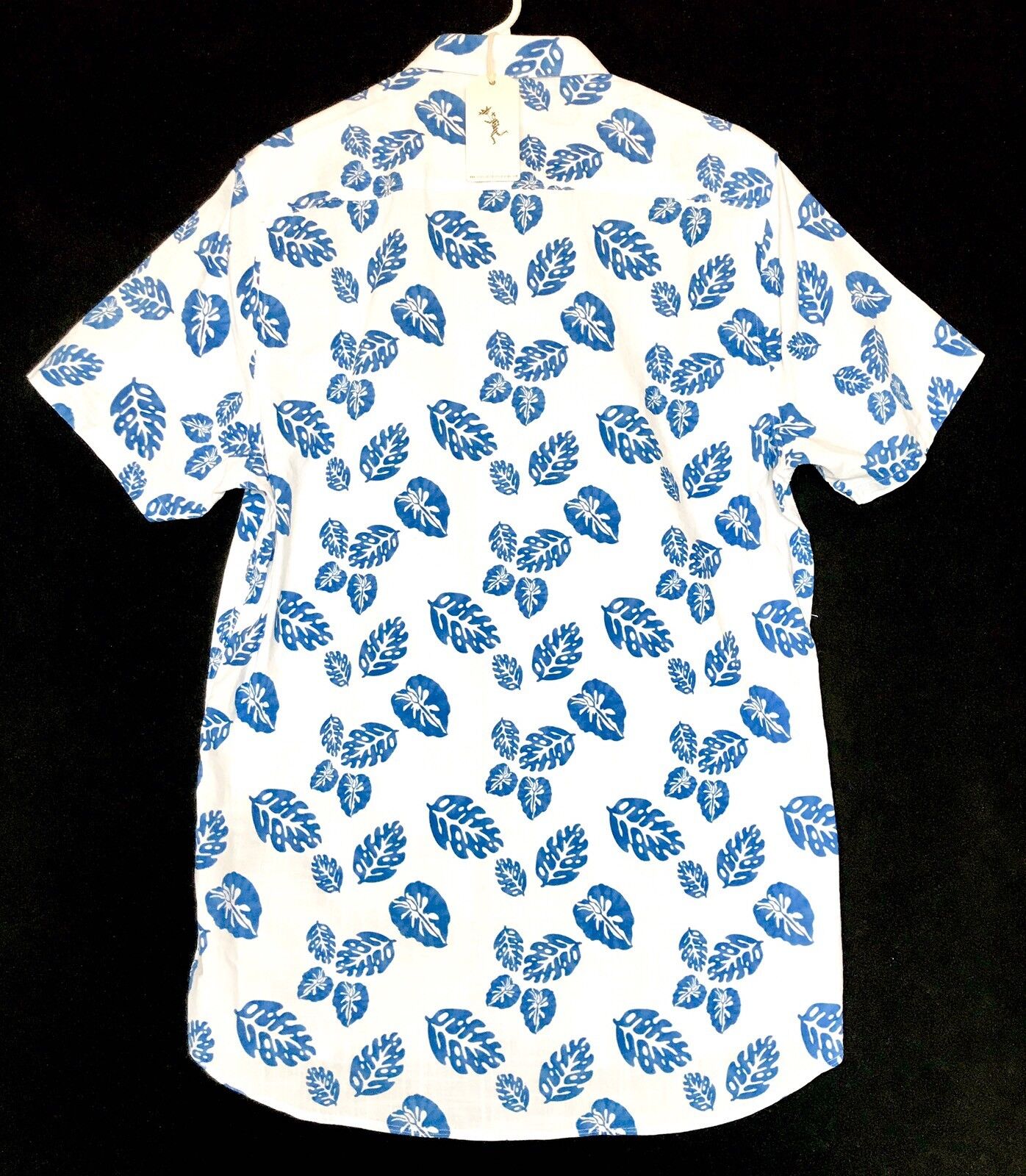 Civil Society Ohana Blue Leaf SS Shirt. Retails $69 Price $33 NWT Size L