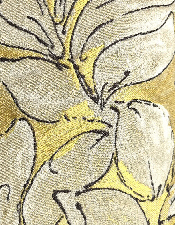 Carolina Herrera Gold Formal Floral Dress Retail $960 NWT Price $469 Size 2