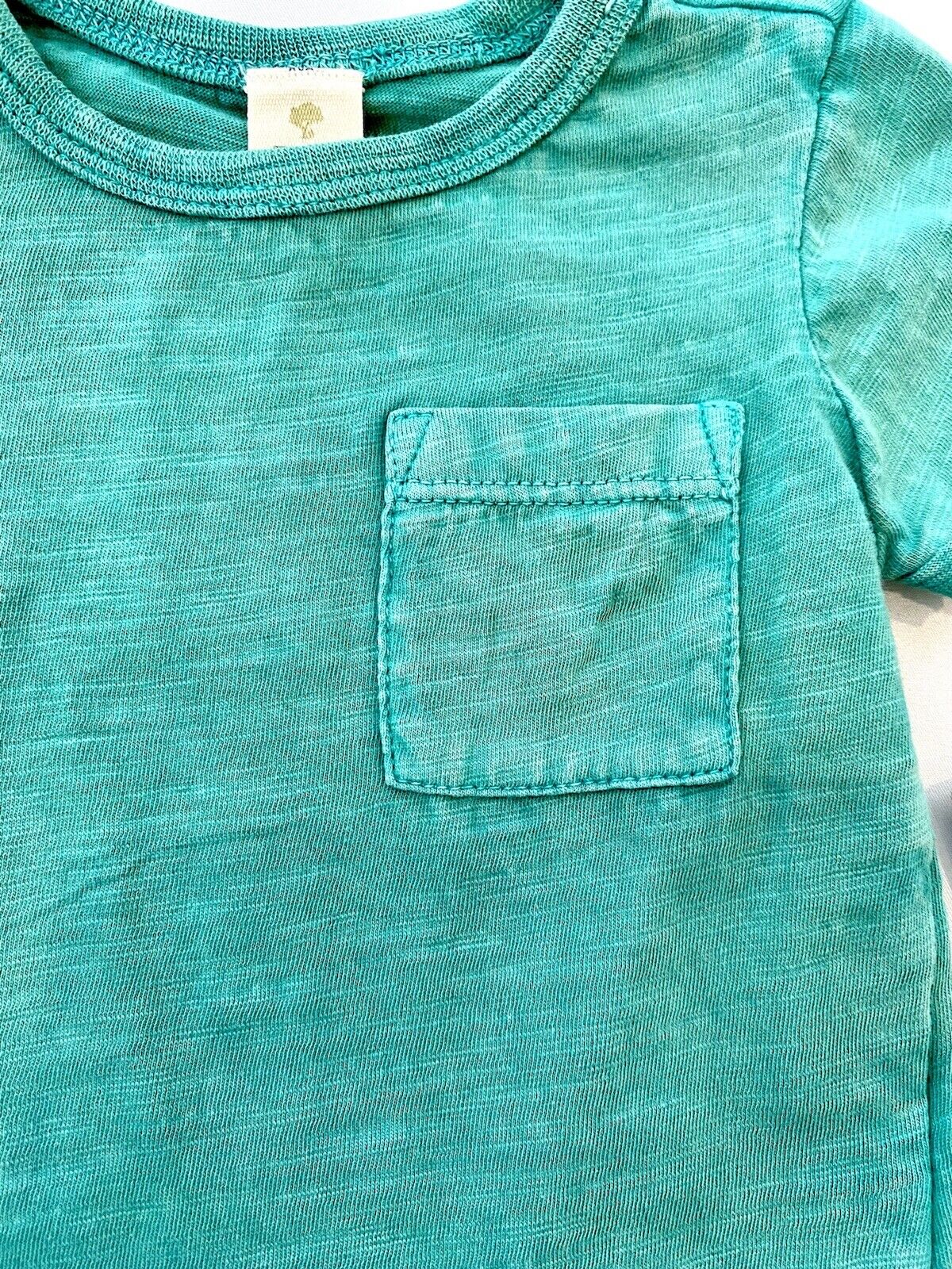 Tucker + Tate Green Washed Out T-Shirt. NWT Retails Price $15 Age 3M Soft Cotton